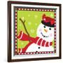 Snowman II-Donna Slade-Framed Art Print