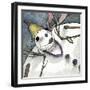 Snowman III-Kory Fluckiger-Framed Giclee Print