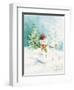 Snowman in the Pines-Lanie Loreth-Framed Art Print