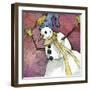 Snowman IV-Kory Fluckiger-Framed Giclee Print