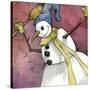 Snowman IV-Kory Fluckiger-Stretched Canvas