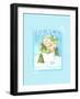 Snowman Joy-Melinda Hipsher-Framed Giclee Print