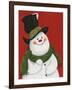 Snowman Mischief-Beverly Johnston-Framed Giclee Print