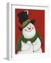 Snowman Mischief-Beverly Johnston-Framed Giclee Print