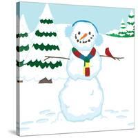 Snowman Mix-Up - Turtle-Dawn Au-Stretched Canvas