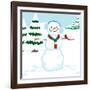 Snowman Mix-Up - Turtle-Dawn Au-Framed Giclee Print