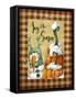 Snowman Pumpkins-Margaret Wilson-Framed Stretched Canvas