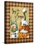 Snowman Pumpkins-Margaret Wilson-Stretched Canvas