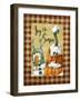 Snowman Pumpkins-Margaret Wilson-Framed Giclee Print