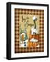 Snowman Pumpkins-Margaret Wilson-Framed Giclee Print