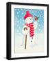 Snowman's Friend-Lavinia Hamer-Framed Giclee Print