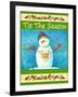 Snowman Season of Joy-Melinda Hipsher-Framed Giclee Print