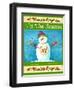 Snowman Season of Joy-Melinda Hipsher-Framed Giclee Print