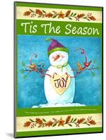 Snowman Season of Joy-Melinda Hipsher-Mounted Giclee Print