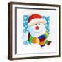 Snowman Square-Tony Todd-Framed Giclee Print