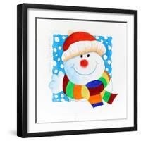 Snowman Square-Tony Todd-Framed Giclee Print