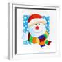 Snowman Square-Tony Todd-Framed Giclee Print