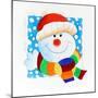 Snowman Square-Tony Todd-Mounted Giclee Print