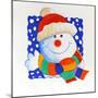 Snowman Square-Tony Todd-Mounted Giclee Print