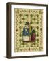 Snowman Teacher with Apple and Pencil-Debbie McMaster-Framed Giclee Print