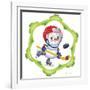 Snowman the Hockey Player-Olga And Alexey Drozdov-Framed Photographic Print