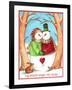 Snowman Tree Heart Share-Melinda Hipsher-Framed Giclee Print