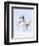 Snowman Two-Peggy Abrams-Framed Art Print