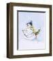 Snowman Two-Peggy Abrams-Framed Art Print