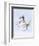 Snowman Two-Peggy Abrams-Framed Art Print