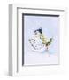 Snowman Two-Peggy Abrams-Framed Art Print