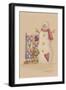 Snowman with Dog-Debbie McMaster-Framed Giclee Print