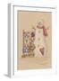 Snowman with Dog-Debbie McMaster-Framed Giclee Print