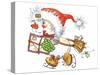 Snowman with Mailchristmas-ZPR Int’L-Stretched Canvas