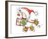 Snowman with Mailchristmas-ZPR Int’L-Framed Giclee Print