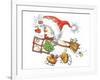 Snowman with Mailchristmas-ZPR Int’L-Framed Giclee Print