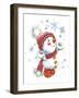 Snowman with Snowchristmas-ZPR Int’L-Framed Giclee Print