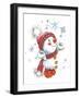 Snowman with Snowchristmas-ZPR Int’L-Framed Giclee Print