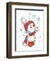 Snowman with Snowchristmas-ZPR Int’L-Framed Giclee Print