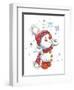 Snowman with Snowchristmas-ZPR Int’L-Framed Giclee Print