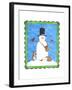 Snowman-Melinda Hipsher-Framed Giclee Print