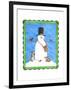 Snowman-Melinda Hipsher-Framed Giclee Print