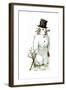 Snowman-Vintage Apple Collection-Framed Giclee Print