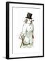 Snowman-Vintage Apple Collection-Framed Giclee Print