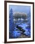 Snowman-Bonnie B. Cook-Framed Giclee Print