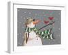 Snowman-Margaret Wilson-Framed Giclee Print