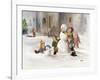 Snowman-Dianne Dengel-Framed Giclee Print