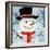 Snowman-Kim Allen-Framed Art Print