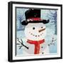 Snowman-Kim Allen-Framed Art Print