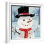 Snowman-Kim Allen-Framed Art Print