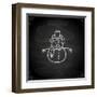 Snowman-Ozerina Anna-Framed Art Print